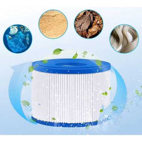 OYLDA Élément Filtrant De Type VI Pour Tous Les éléments Filtrants De Piscine Lay-Z-Spa Filtre De Pompe 4 Filtres 3 OYLDA Élément Filtrant De Type VI Pour Tous Les éléments Filtrants De Piscine Lay-Z-Spa Filtre De Pompe 4 Filtres – Image 3