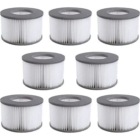 YOOUYIDA Lot De 8 Filtres De Rechange Pour MSPA FD2089- Cartouche Filtrante Pour Piscine Gonflable MSPA - Version Améliorée - Convient Pour Tous Les Actuels, Filtres De Rechange 1 YOOUYIDA Lot De 8 Filtres De Rechange Pour MSPA FD2089- Cartouche Filtrante Pour Piscine Gonflable MSPA - Version Améliorée - Convient Pour Tous Les Actuels, Filtres De Rechange