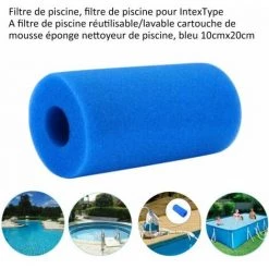(100*40*200 MM) Filtre à Eau De Piscine Et Tube éponge Anti-blocage Pour Filtre à Eaux Usées HANBING -Pompe et filtre de piscine Soldes 68323840 5