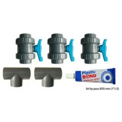 PISCINE CENTER O'CLAIR By-pass 2'' -Pompe et filtre de piscine Soldes 7447627 3