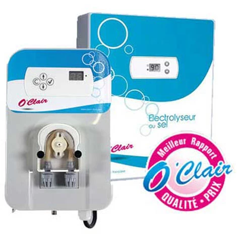 Pack électrolyseur + Régulateur Ph O'clair S90 1 Pack électrolyseur + Régulateur Ph O'clair S90