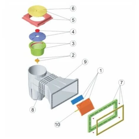 ASTRALPOOL Skimmer Gris Anthracite Pour Piscine Béton Et Liner 3 ASTRALPOOL Skimmer Gris Anthracite Pour Piscine Béton Et Liner – Image 3