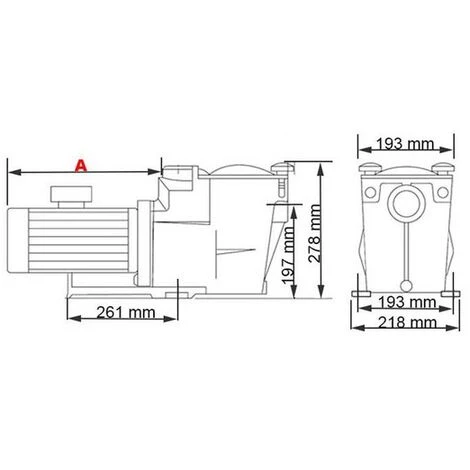 Super Pump Hayward 1 Cv Tri 13,5 M³/h 1''1/2 Pompe De Filtration Piscine 5 Super Pump Hayward 1 Cv Tri 13,5 M³/h 1''1/2 Pompe De Filtration Piscine – Image 5